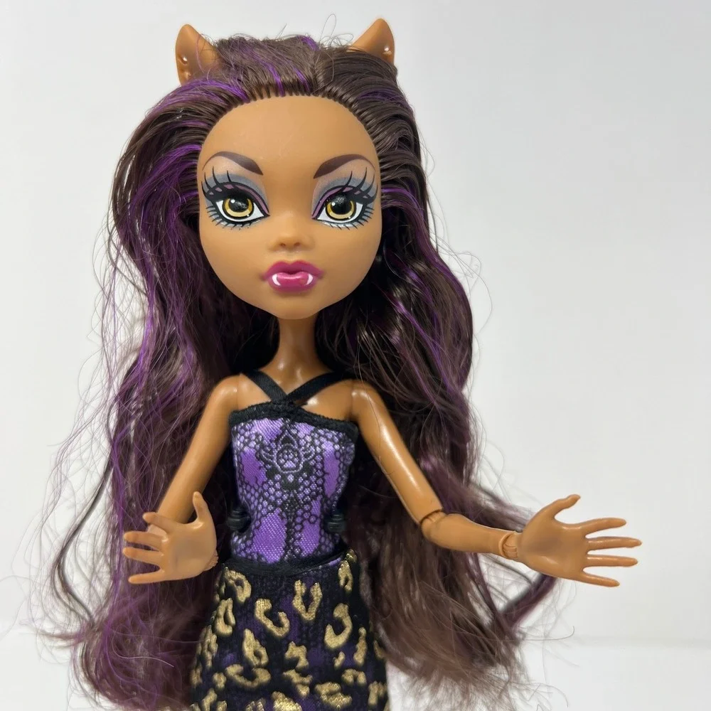 Monster High Clawdeen Wolf Doll Scaris City Of‎ Frights 2008 Goth Werewolf Girl